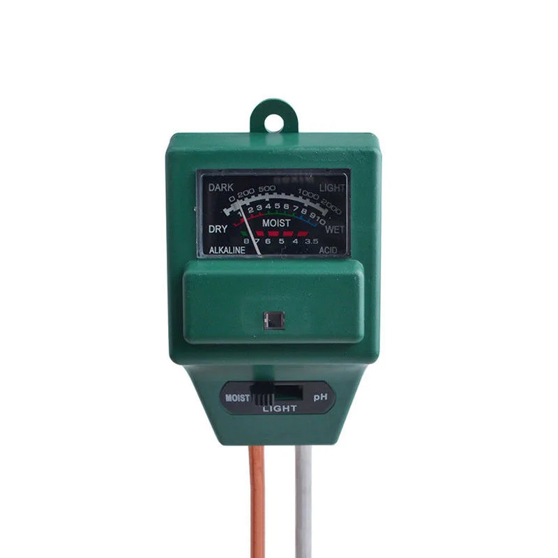 

3 In 1 Soil Tester Kit PH Light Meter Moisture Detector for Home Garden Lawn Farm TN99