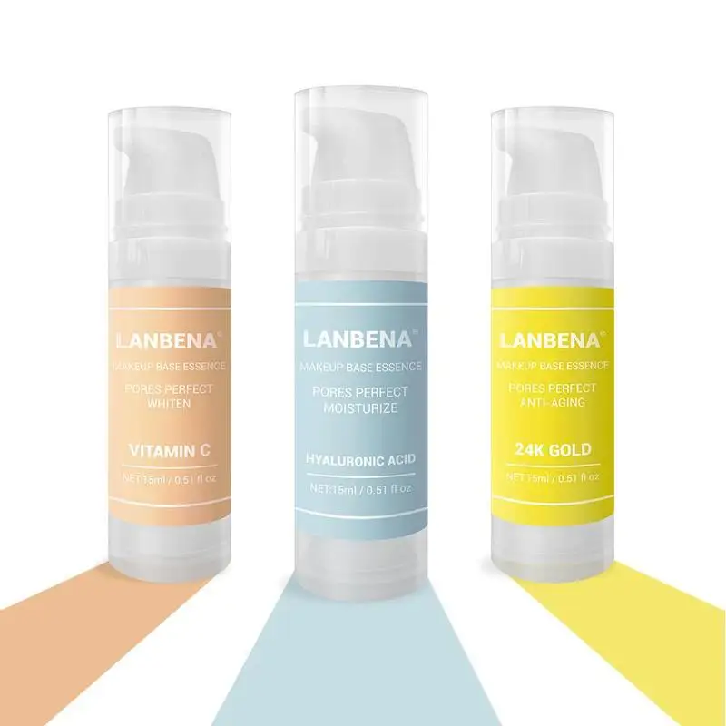 

Makeup Primer Face Serum Shrink Pores Makeup Base Essence Moisturizing Oil-Control Brighten Foundation Cosmetic SkinCare
