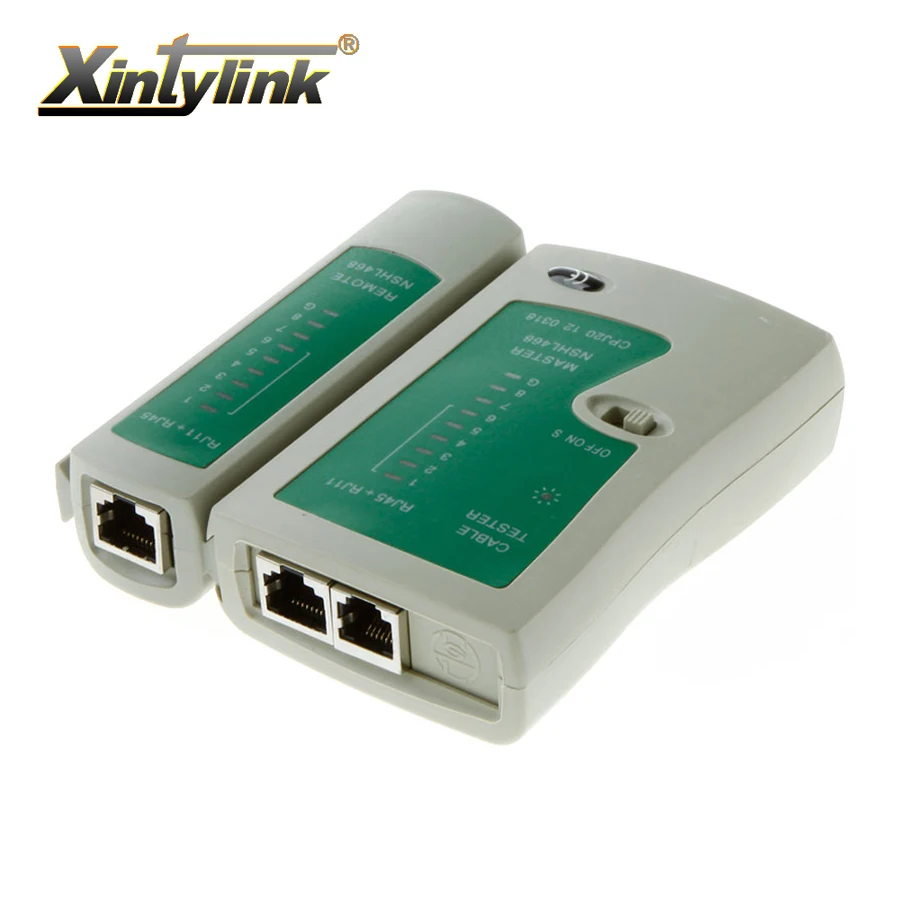Сетевой тестер xintylink инструмент Провод RJ11 rj12 RJ45 8p 6 p телефонный ethernet кабель