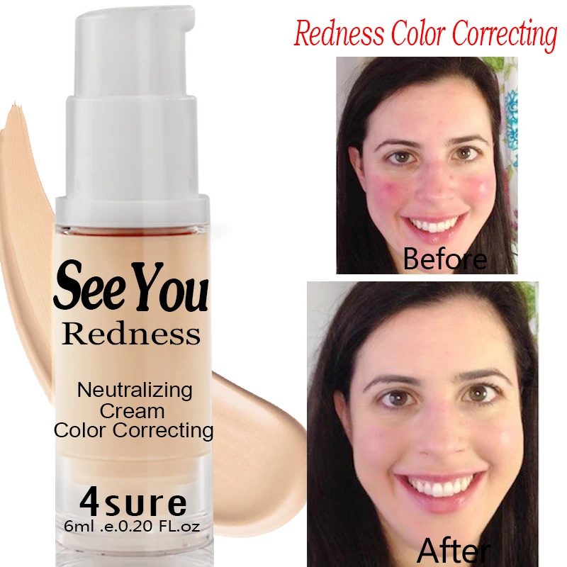 

TREEINSIDE 2705 Say good bye to Redness color correcting cream Anti-aging First-ever skincare cream that covers redness