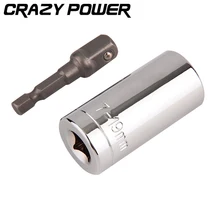 CRAZY POWER 7-19mm Gator Grip Universal Socket Multi-Function A Hand Tool Set Repair Kit Locksmith Screwdriver Wrench Adapter