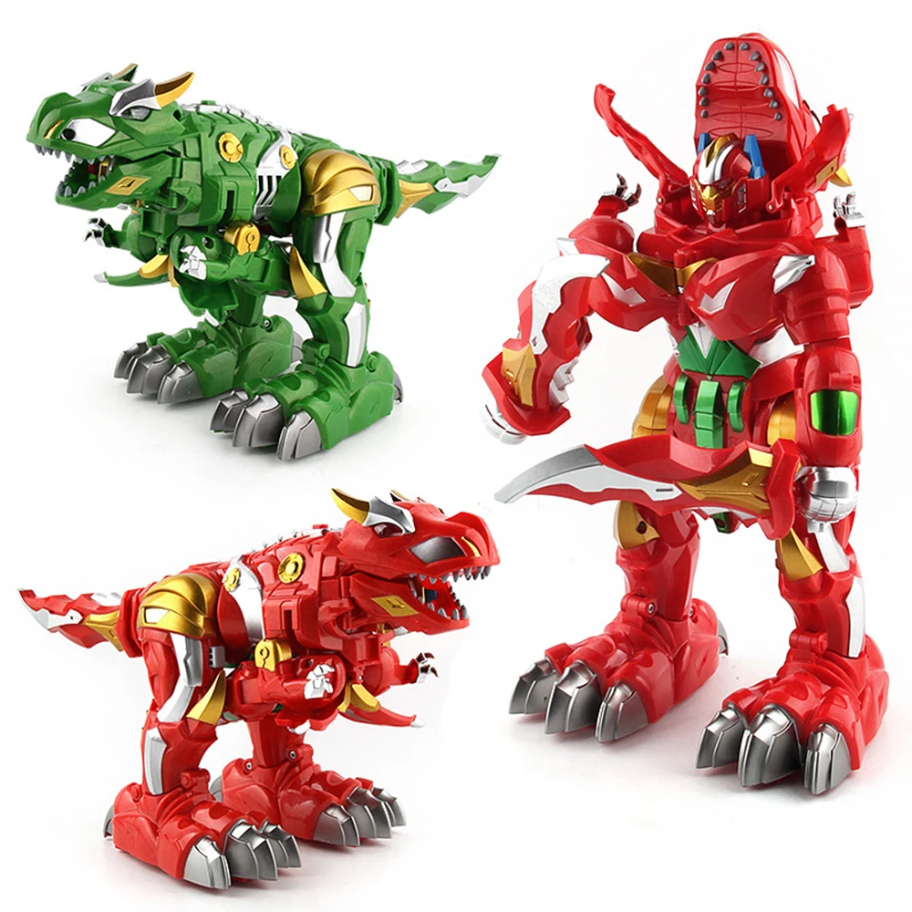 

Creative Children's Remote Control Toy Deformation Dinosaur Remote Control Robot Infrared Rc Pet Toys Deformation Robot
