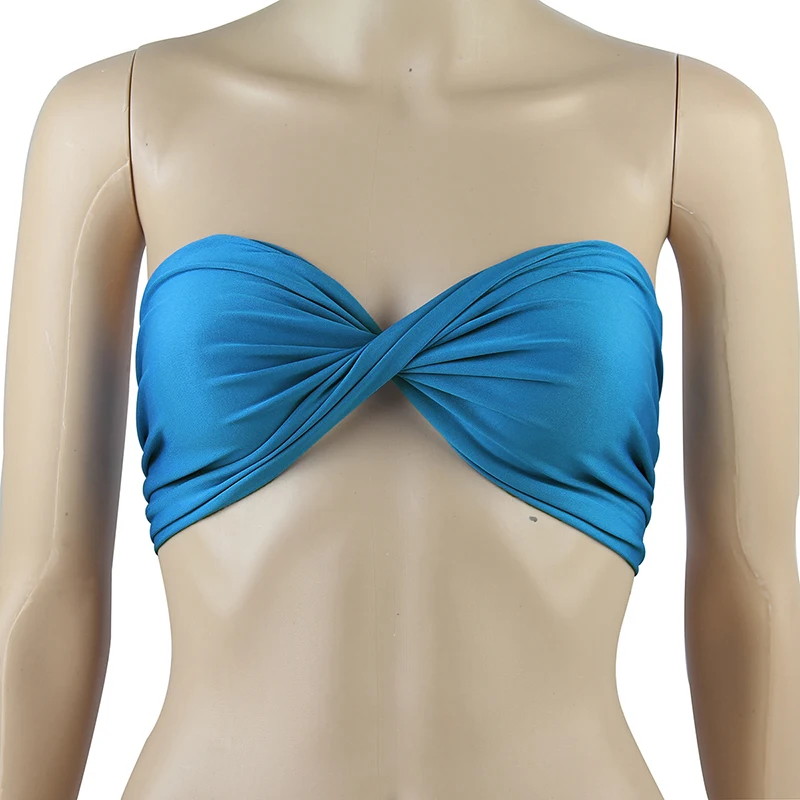 Forefair Bandage Crop Top Sexy Off Shoulder (17)