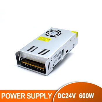 

Single output 600W 24V 25A Switching Power Supply AC 220V 110V Input to DC24V SMPS For CNC CCTV Motor 3D Printer Led Light Lamp