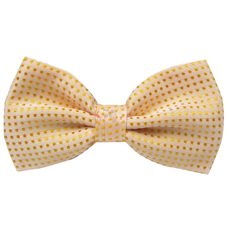 a13 yellow dot Adult Галстук-бабочка для мужчин, Официальный галстук для мужчин, деловой Свадебный галстук-бабочка для маленьких мальчиков, мужская рубашка в горошек, подарок, PSJ0175 - Цвет: a13 yellow dot Adult