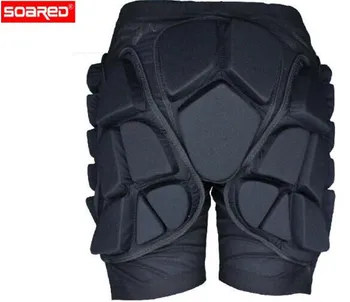 SOARED 3CM Winter Sports Skiing Shorts Protective Hip Bottom Padded Amour for Ski Snow Skate Snowboard Pants Protection 2018 children snowboard ski hip pad protection eva cycling skiing skateboarding sports shorts boys girls skating roller shorts