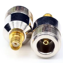 2 шт. N Женский SMA для женщин или мужской прямой RF коаксиальный разъем адаптера