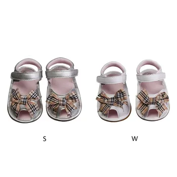 

Summer Baby First Walkers Shoes Toddler Shoes With Bowknot Soft Breathable Bottom Non-slip Baby Shoes