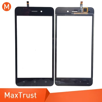 

10PCS/Lot In Stock Great Quality For Lanix X530 Touch Screen Digitizer Front Glass Panel Sensor Black Color Free Shipping