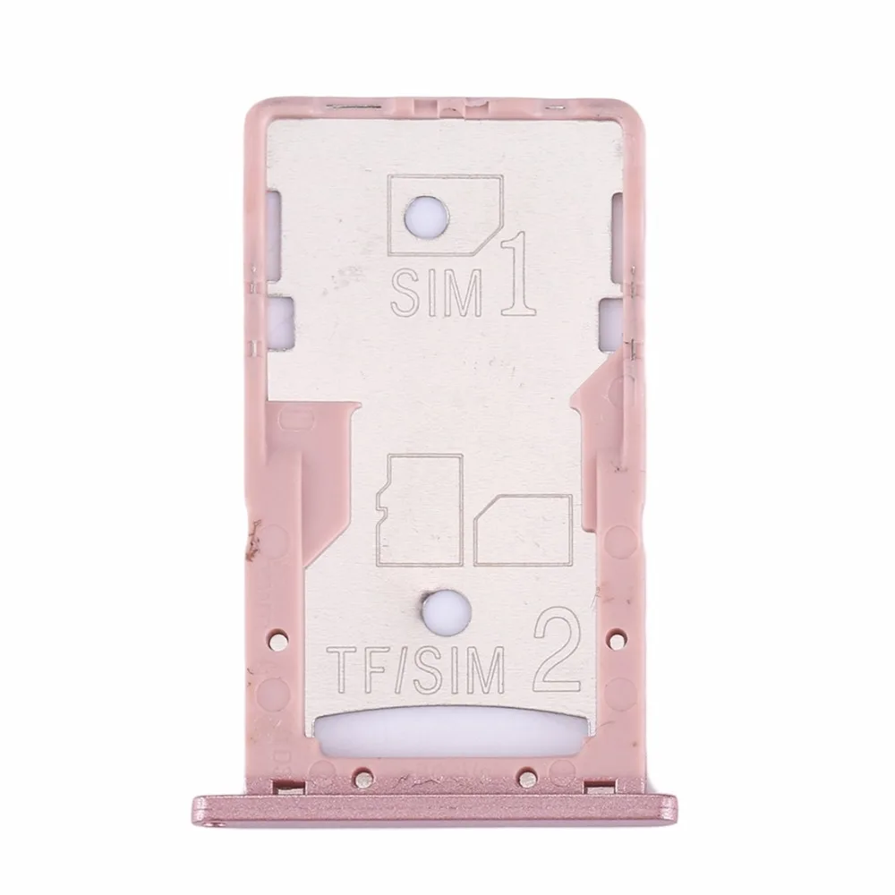 Новые sim-карты слот, разъем для лотка держатель адаптеров запасная часть для Запчасти для Xiaomi Redmi 4A/4X SIM и SIM/TF карты Адаптеры для сим-карт