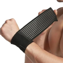Регулируемый Браслет повязка для запястья поддержка для мужчин и женщин спортивные скобки Баскетбол тяжелая атлетика, Спорт Защита 1 пара