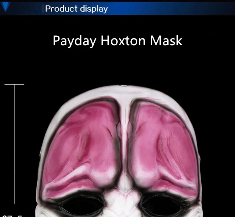 Payday маска Hoxton игра Косплэй Призрак Новинка года туши для ресниц Хэллоуин жуткий страх Hallowen Маскарад Маски