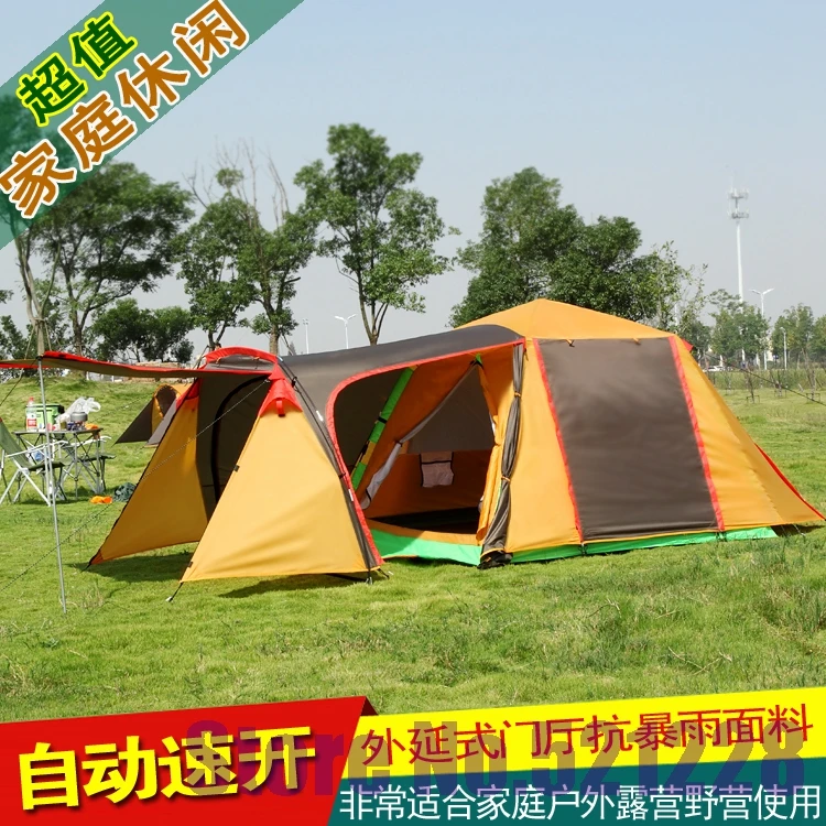 Cerebro Centro comercial Menstruación Agosto 3 4 familia al aire libre genuino personas camping yishiyiting anti  tormenta tienda abierta automática|open tent|automatic opening tenttent  tent - AliExpress