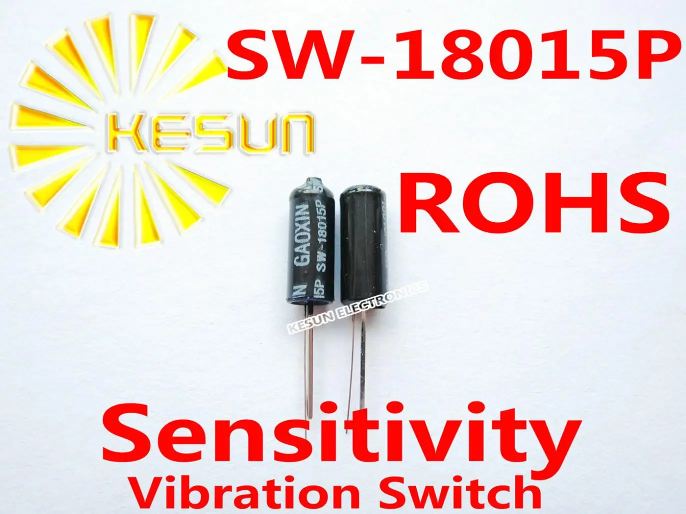 

1000PCS/LOT SW-18015P Sealed Sensitivity Vibration switch / shaking switch / vibration sensor