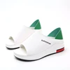 Sandals Women 2022 Large Size Platform Sandals Women Flat Bottom Sports Style Fashion Lazy Genuine Leather Sandals Women Shoes ► Photo 2/6