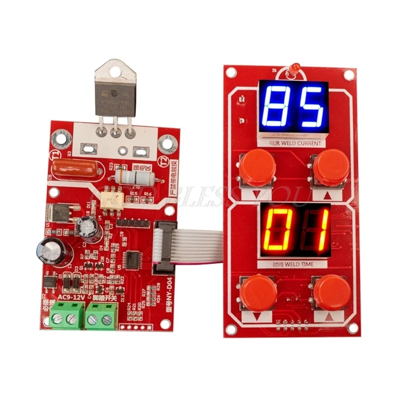 

NY-D04 40A/100A Digital Display Spot Welding Machine Controller Time Panel Board