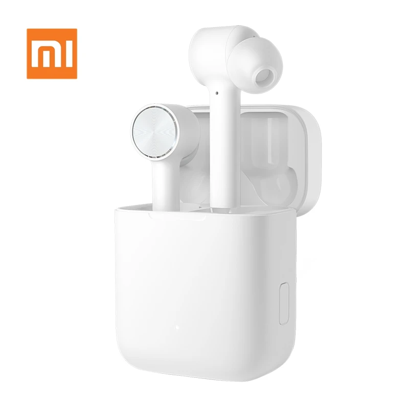 Xiaomi Mijia Bluetooth наушники Air беспроводная гарнитура вкладыши наушники с микрофоном наушники с зарядной коробкой для телефона