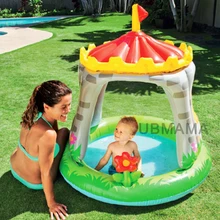 Высокое качество детский бассейн замок детский тент Топ бассейн ваньшуй игрушки