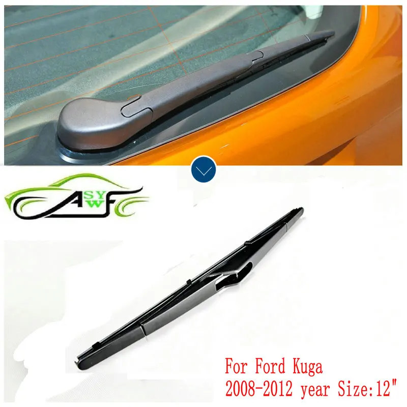 Car rear wiper blades For Ford Kuga (2008 2012) Soft Rubber WindShield