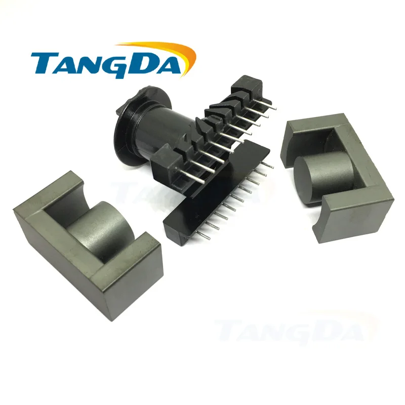 

Tangda EC4220 EC42*20 core Bobbin magnetic core+skeleton soft magnetism ferrites 9+9pin Transformers PC40 vertical EC42 AG