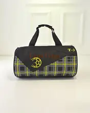 2016 Waterproof Nylon Sport Bag For Women Fitness Sport Bag Men For Gym Bags Shoulder Travel Duffle, Black, 37cm