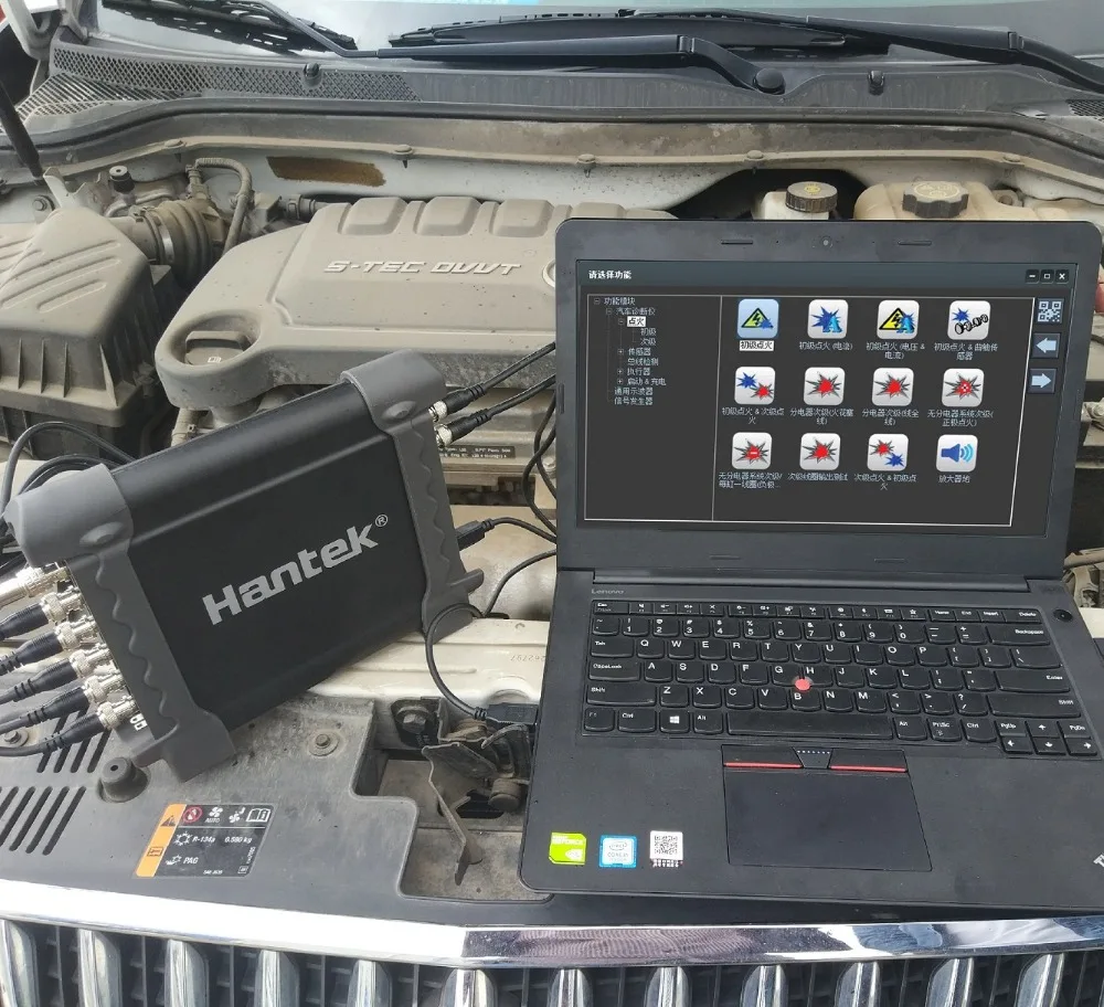 Hantek 1008C 8 канальный Программируемый генератор автомобильный осциллограф