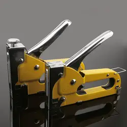 Штапельный инструмент ручной работы из углеродистой стали для ногтей инструменты для фиксации материальное украшение столярные дверцы