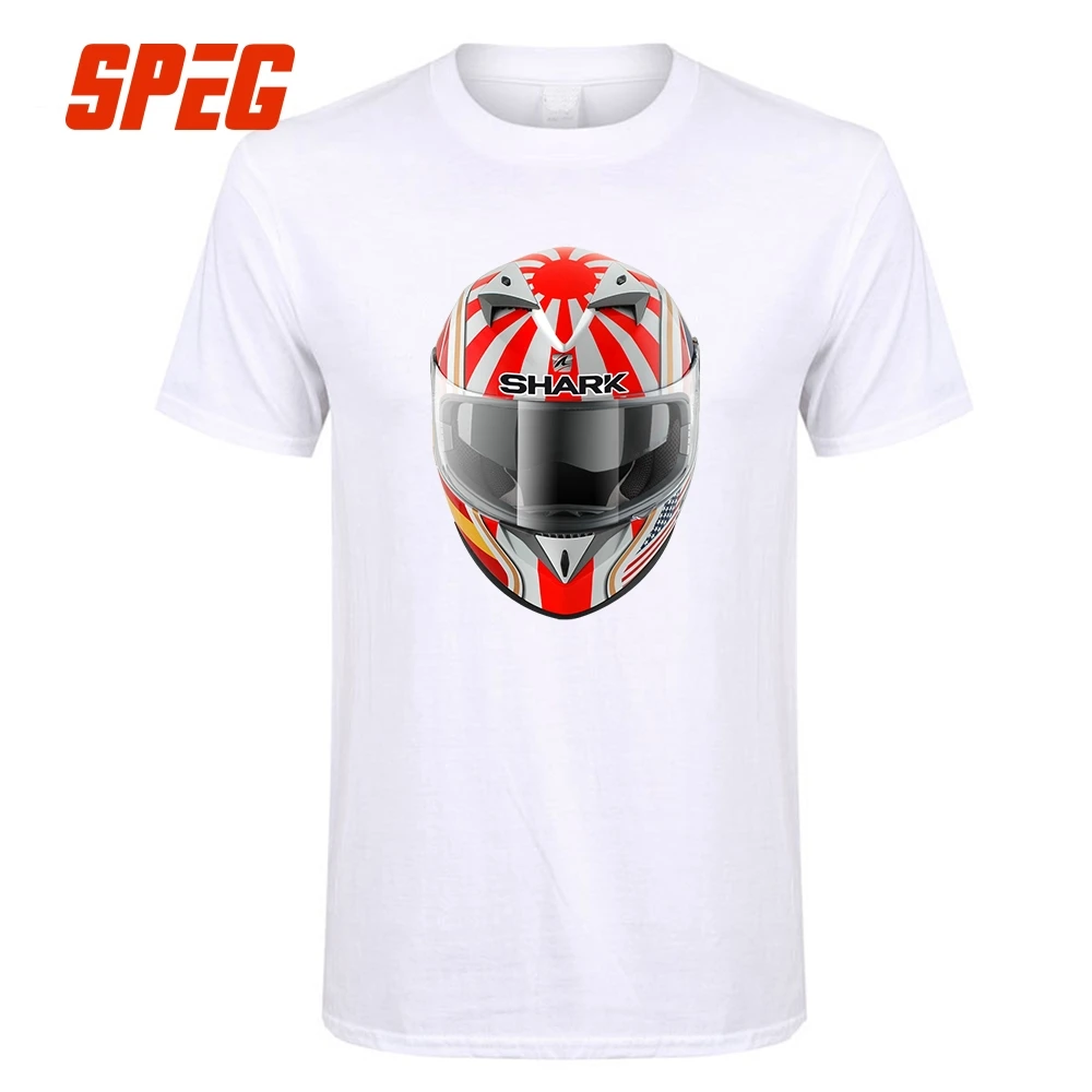 T Shirts Men's 2014 Shark S700 Replica Zarco Helmet Moto ...