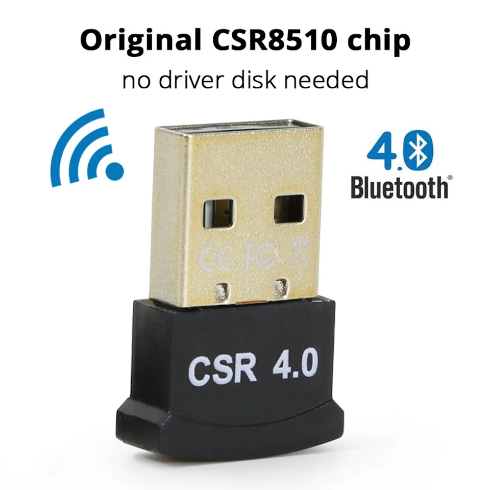 USB Bluetooth приемник беспроводной ключ адаптер аудио приемник передатчик для наушников динамик Bluetooth 4,0 для ПК компьютер