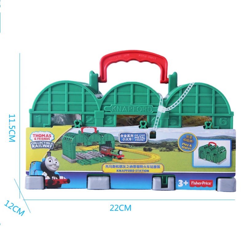 Бренд Томас и его друзья Knapford станция сплав поезд трек игрушка Модель автомобиля игрушки-машинки литые игрушки для детей Juguetes