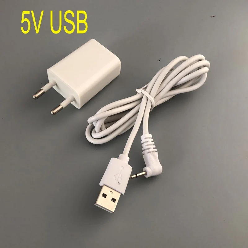 

5V EU-Plug Adapter With USB Cable For Permanent Makeup Tattoo Eyebrow Machine Pen