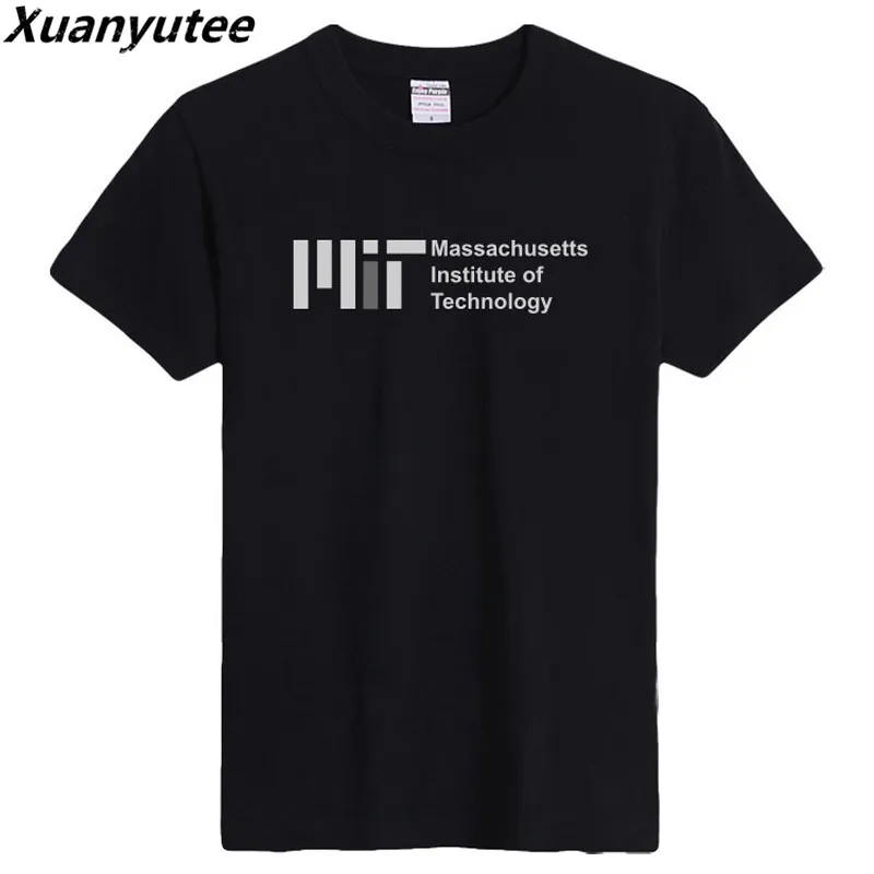 Massachusets Institute Technology MIT Logo Men/'s Black T-Shirt Size S to 3XL