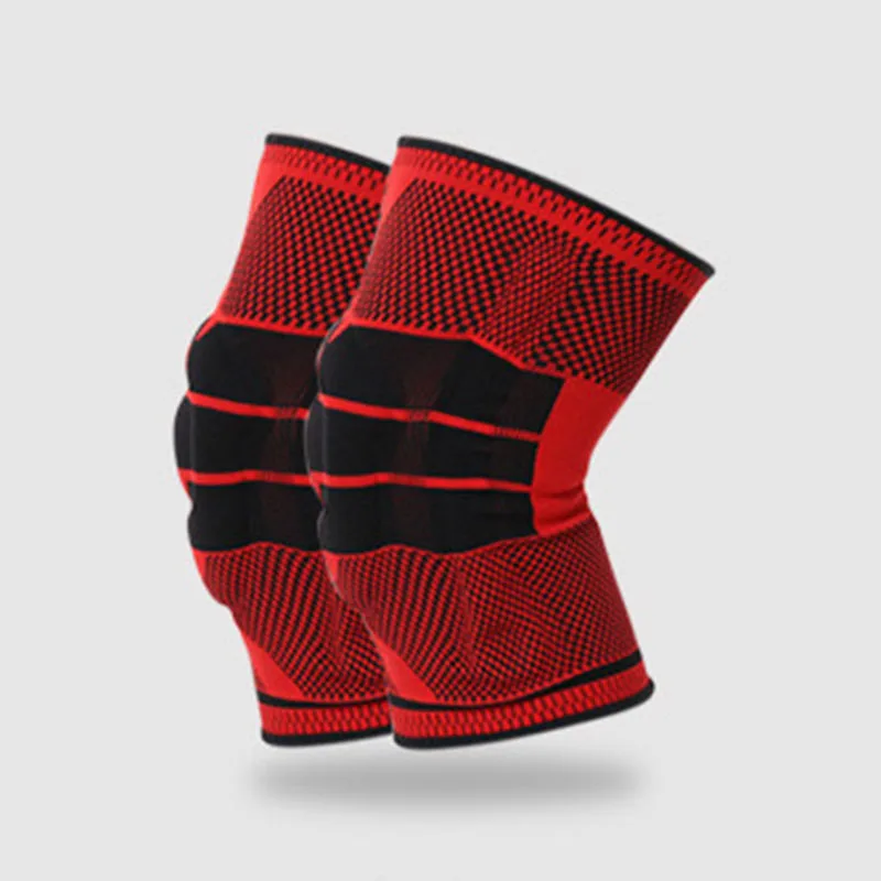 2Pcs Elastic Long Knee Pads Support for Running Cycling Sport Arthritis