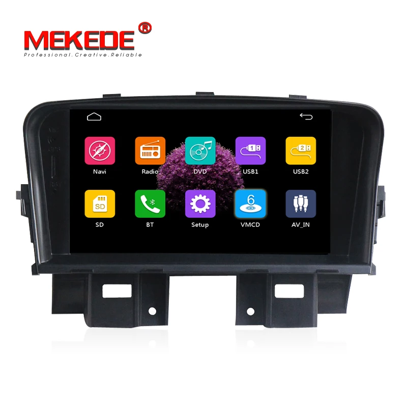 Clearance Two Din 7 Inch Car DVD Player For CHEVROLET CRUZE DAEWOO LACETTI With 3G Host Radio GPS RDS Bluetooth 1080P Ipod Free Maps 4