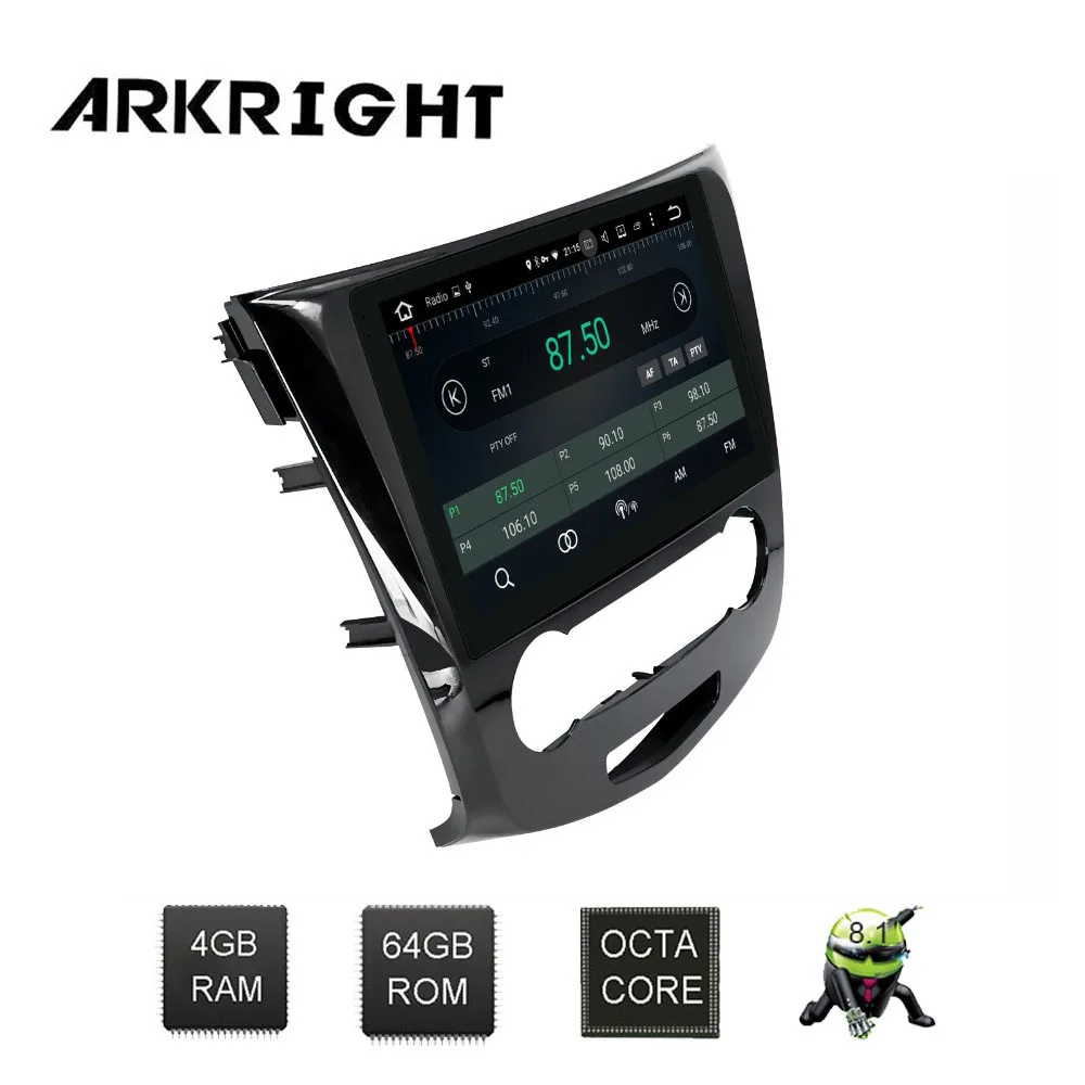 ARKRIGHT 10 1 'Ɗ + 64 ГБ 2Din IPS автомобильное радио/GPS Android 8 мультимедийный плеер Bluetooth