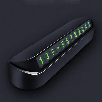 

Car Styling Temporary Parking Card Phone Number Card Plate For Dacia duster logan sandero stepway lodgy mcv 2 Car-styling