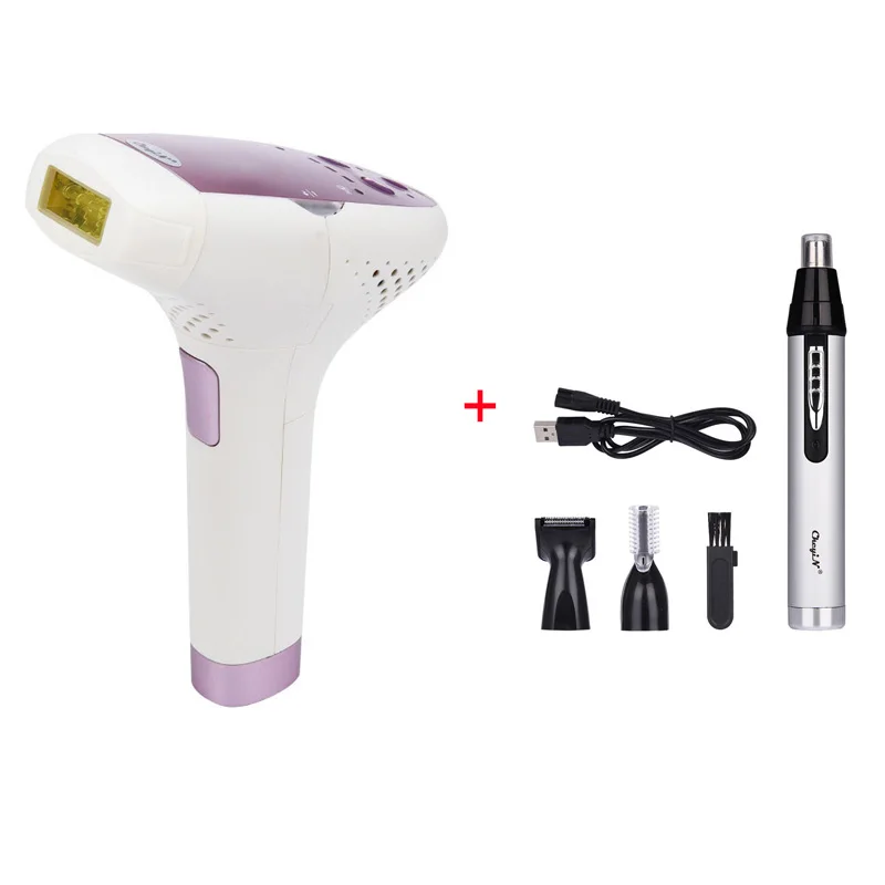 300000 Flashes Pulsed Light IPL Laser Epilator Depilador Instant Pain