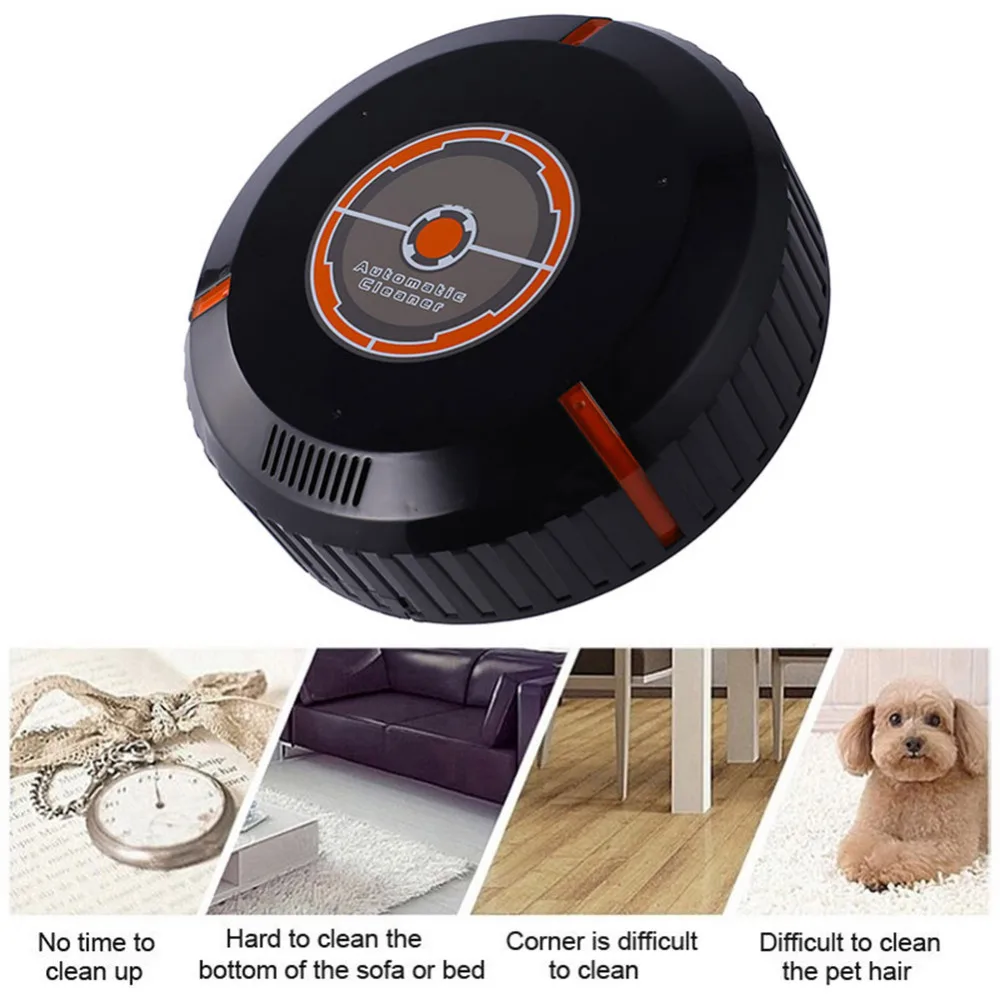 microfiber mop ball mini robotic cleaner