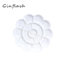 Акварель палитра Палитра Книги по искусству альтернативы Краски лоток Книги по искусству ist Пластик поставить белый для детей студентов ACT020