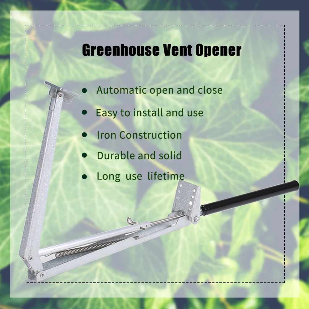 New products Aluminum garden tools Greenhouse Automatic vent Window Opener Vent Auto Kit | Дом и сад