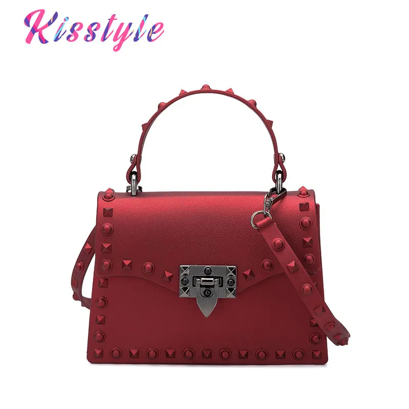 Kisstyle роскошные сумки женские фирменный дизайн Желейная сумка Модные Женские