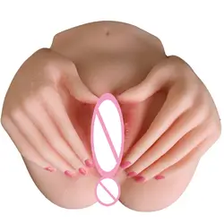 Новое поступление Реалистичные большая задница Мужской мастурбатор анальный влагалище искусственные киска секс-куклы киска секс-игрушки