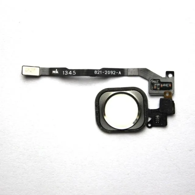 1 шт. сенсорный ID сенсор для Apple Iphone 5S возврат модуль клавиатуры Кнопка Домой ключ гибкий кабель лента в сборе