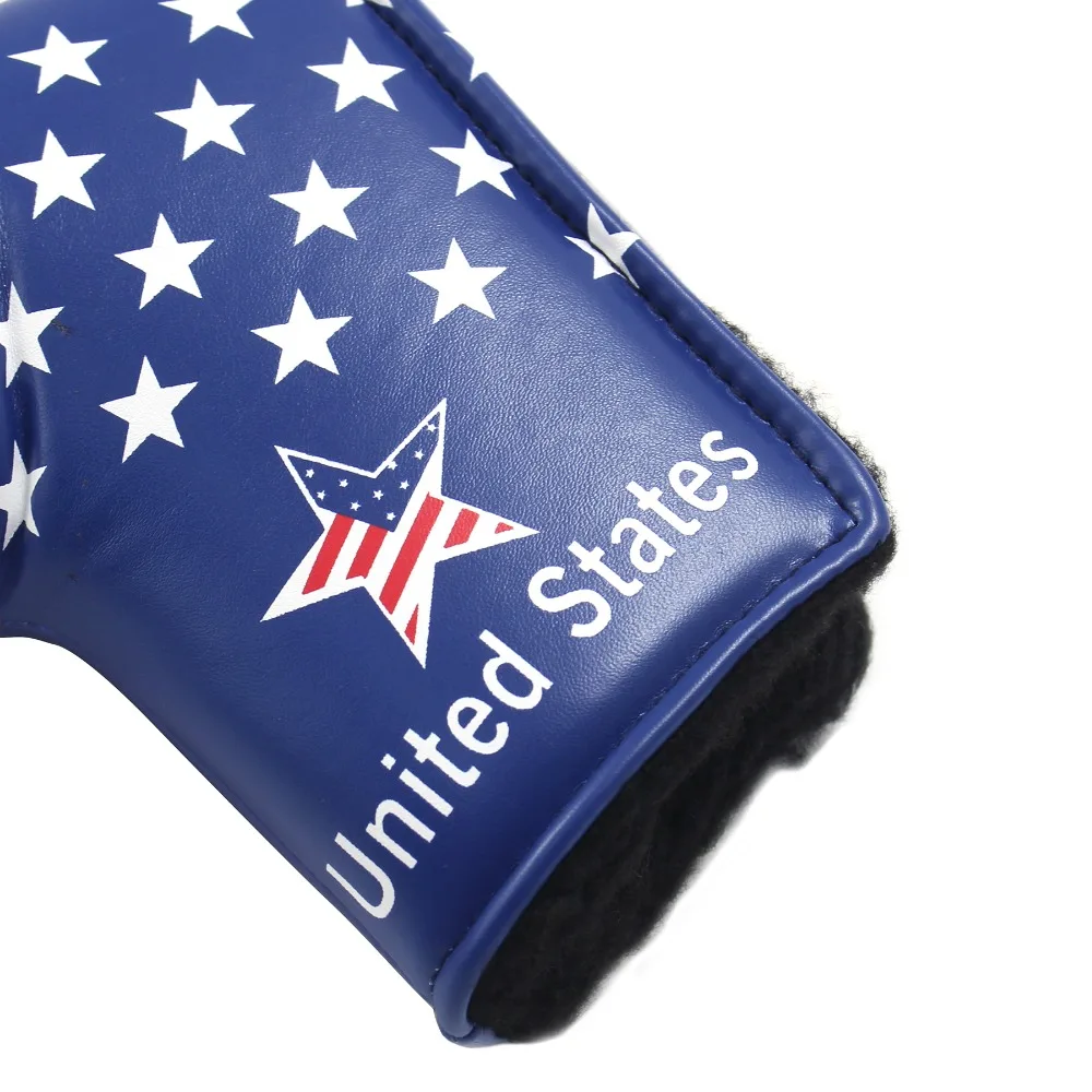 Флаг США клюшка крышка с закрытием Гольф Шлем Бесплатная доставка Флаг США новейший на заказ