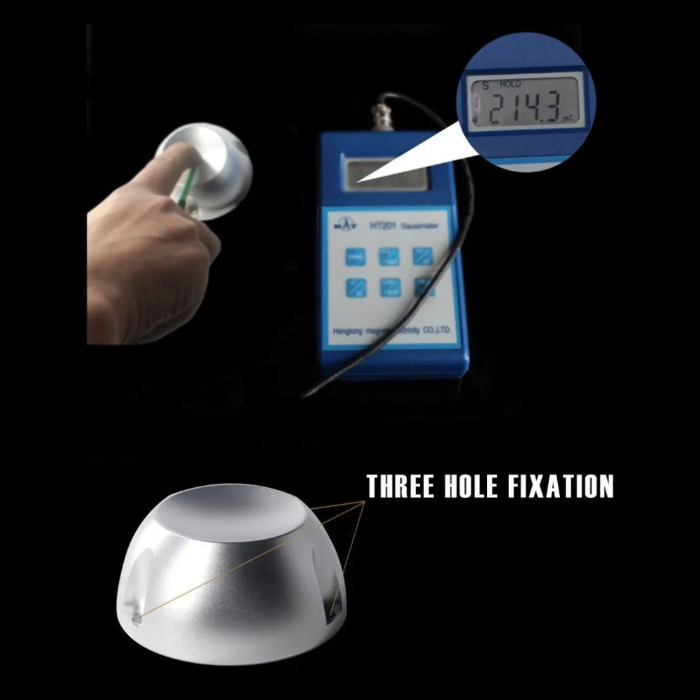 

Supermarket Clothing EAS Tag Remover Universal Nail Holder Three-Hole Golf Unlocker Clothing Open Button 12000gs Silver