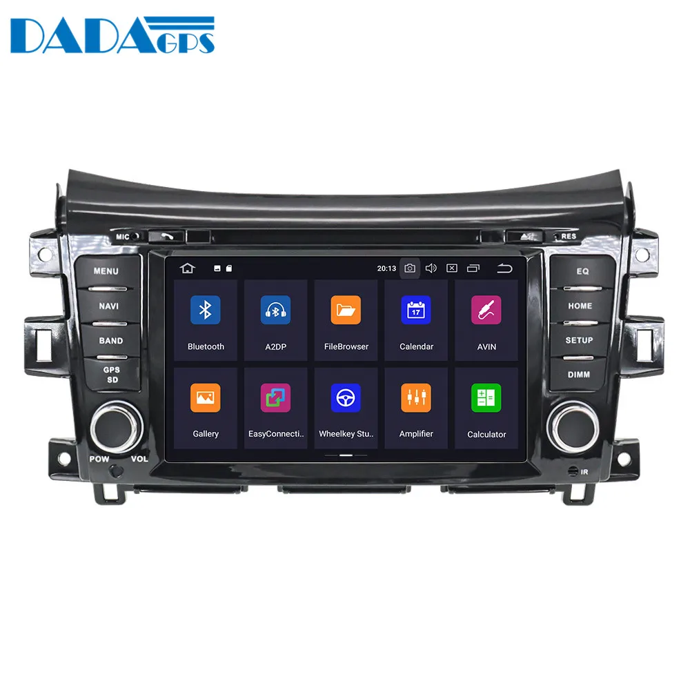 Top 2 din Android 9.0 4+32GB Car Multimedia Radio player dvd player For NISSAN NP300 Navara 2014+ GPS map Navigation px5 2
