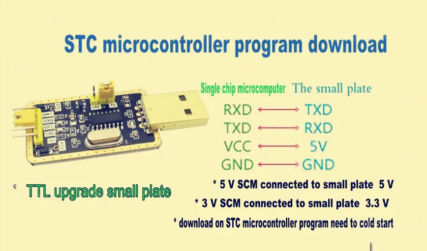 1 шт. модуль Great IT CH340 вместо PL2303, CH340G RS232 к ttl модуль обновления USB к последовательному порту в девять щеток маленьких пластин