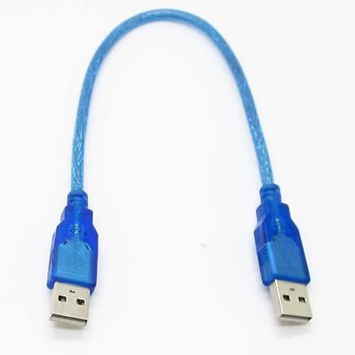 

30cm USB 2.0 Type A Male to USB Male Cord Adapter Data Extension Cable