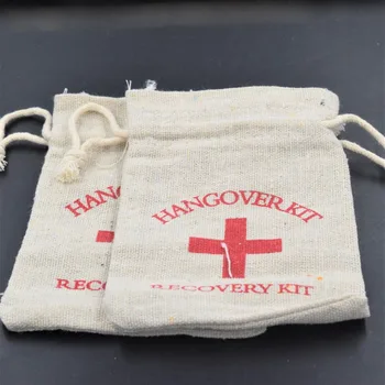 

10 pcs Simple Literary Cross Cotton Multifunctional Bag Storage Bag Cord Environmental Protection Beam