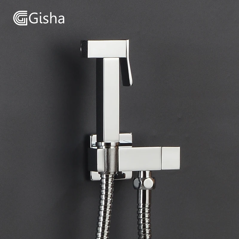 Günstig Gisha Bidet Armaturen Messing Bad Dusche Wasserhahn Bidet Wc Sprayer Bidet Wc Waschmaschine Mixer Muslimischen Dusche Ducha Higienica G4003